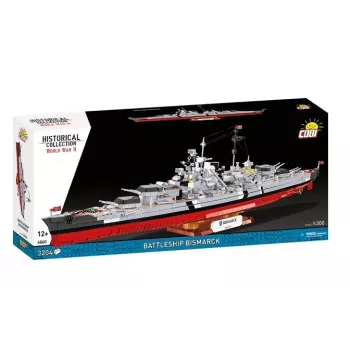 Set de construcción Cobi acorazado Bismarck modelo con 3204 piezas - Cobi CO BI-4860