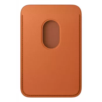 Tarjetero Apple iPhone FineWoven Wallet con MagSafe Fox Orange