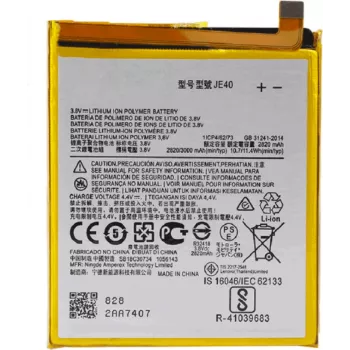 Batería de iones de litio Motorola para XT1952 Motorola Moto G7 Play (JE40)