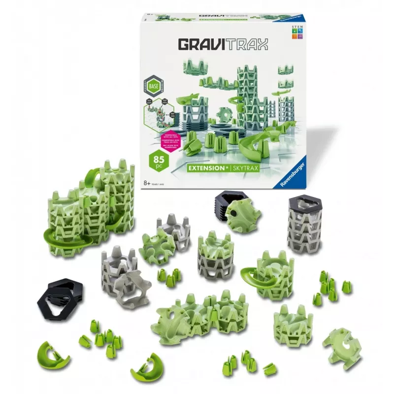 Pista de canicas Ravensburger GraviTrax ampliación Skytrax a partir de 8 años
