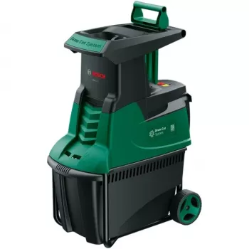 Biotrituradora silenciosa AXT 22 D, rodillo de corte verde/negro, 2.200 vatios