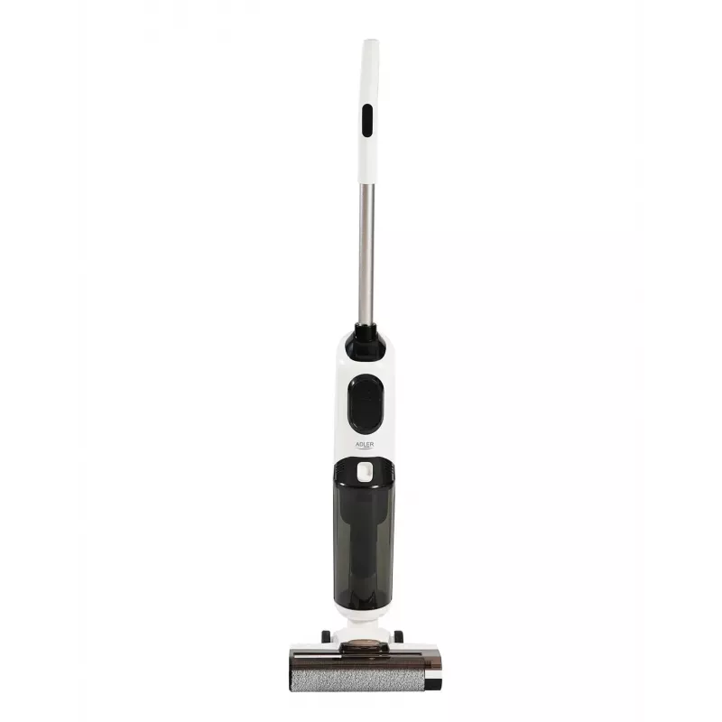 Aspirador Adler | AD 7077 | batería | escoba | función de lavado | 120 W | 14,8 V | duración (máx.) 27 min | blanco/negro