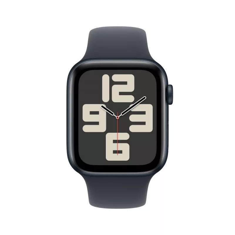 Apple Watch SE 2 GPS 44mm Correa deportiva M/L Smartwatch, Medianoche (MXEK3ET/A)