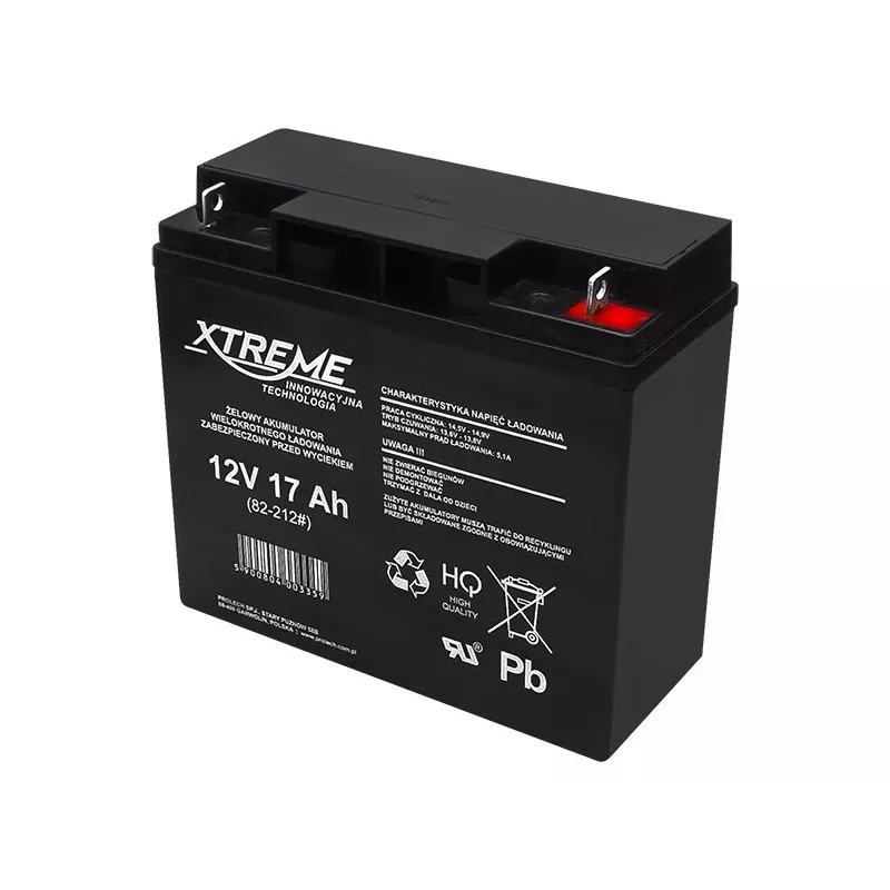 Batería de gel 12V 17Ah XTREME