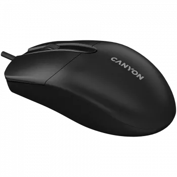 Ratón CANYON M-5 con cable negro