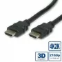 VALUE HDMI Ultra HD con Ethernet - Cable HDMI con Ethernet - HDMI macho a HDMI macho - 1 m - doble aislamiento - negro (11.99.5680)