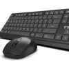 Inca IWS-519 teclado y ratón con Office RF inalámbrico QWERTY turco negro