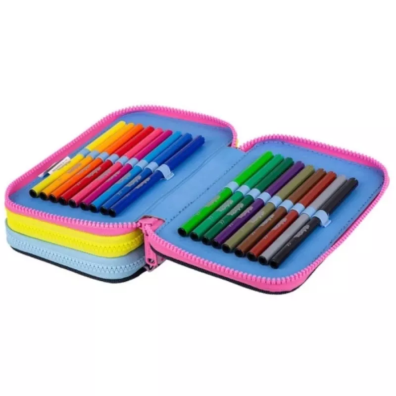 Estuche de tres pisos con contenido CoolPack Jumper 3 IM GARTEN
