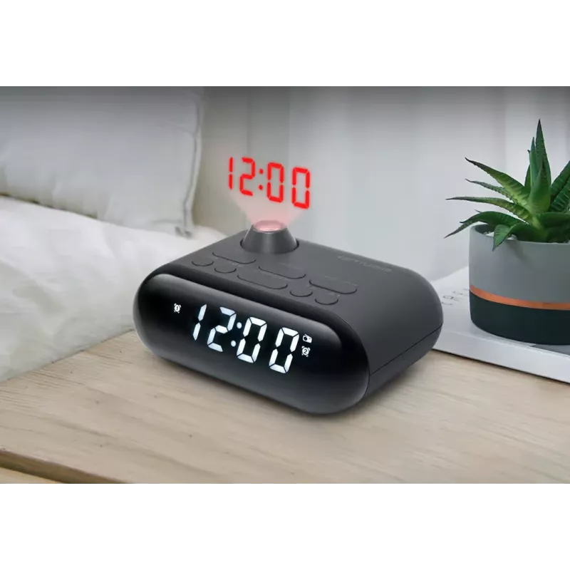 Muse Radio despertador con proyección | M-179 P | radio FM