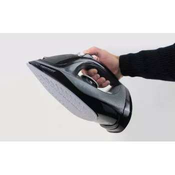 Plancha de vapor Esperanza EHI011 con suela cerámica Gris, Negro 2600 W