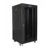 Armario rack 19 pulgadas 22HE 600x600 mm negro LANBERG FF01-6622-12BL
