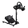 White Shark CONQUEROR-2 Soporte plegable para volante de carreras con soporte para palanca de cambios
