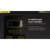Cargador de baterías Nitecore Ci12 cargador USB universal para Li‑Ion, NiCd, NiMH, entrada 3A 5/9/12V, carcasa de plástico