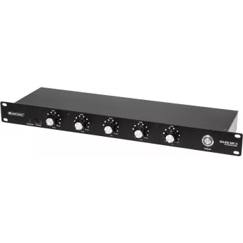 Ecualizador DJ Omnitronic EQ-25 MK2 — 2 canales, EQ gráfico de 15 bandas