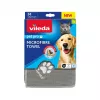 Paño VILEDA Pet Wipes 172650 450x700 mm, poliéster, lavable a máquina, gris