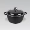 Olla con tapa Maestro MR-4620C 20 cm 2,1 l Negra