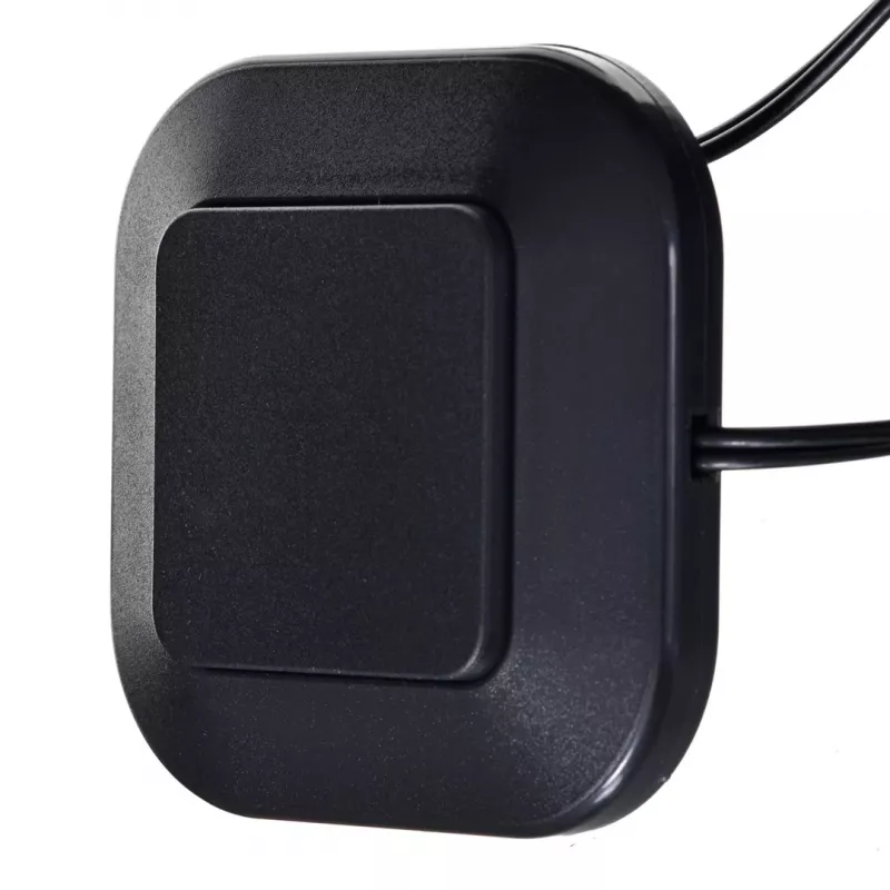 Luz LED para estante cama meble 4LED BI — rectangular, montaje en superficie, blanco frío, negro