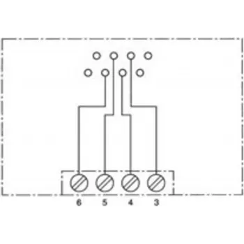 Toma de conexión ISDN de pared ShiverPeaks 74220-4 1x8 4 tomas de superficie