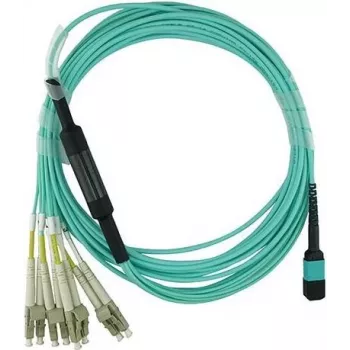 Cable de fibra óptica BlueOptics 106283-7003-BO MTP 4xLC OM4 3 m Beige