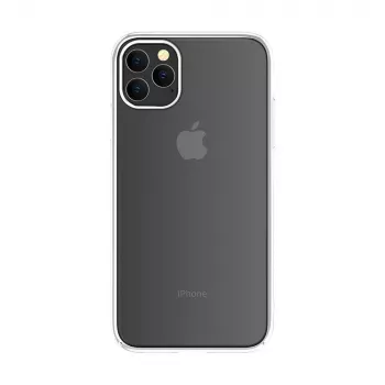 Carcasa rígida protectora Devia Glimmer Serie para iPhone 11 Pro Max, plata, PC