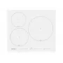 CATA Placa | INSB 6003E2 WH | Inducción | Número de zonas de cocción 3 | Slider táctil | Blanca
