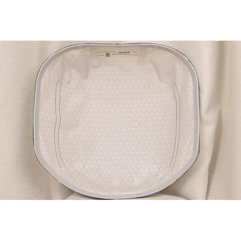 Alfombrilla para arena de gato PETKIT P9221 — trampa de panal, gris, 23,6 x 15,7 pulgadas