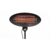 Calefactor eléctrico Sunred SMQ2000A para interior y exterior negro 2000 W calefactor eléctrico de cuarzo