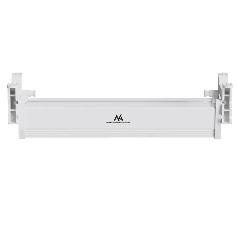 Organizador de cables/regletas bajo escritorio Maclean, carga máx. 5 kg, blanco, MC-106 W