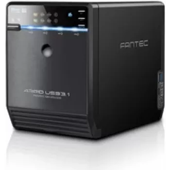 Caja de almacenamiento RAID USB-C de 4 bahías Fantec QB-35U31R