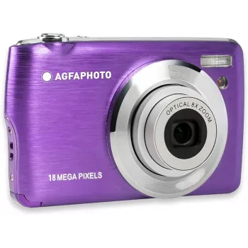 Agfa Photo DC8200 Lila + Funda + tarjeta SD 16 GB