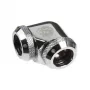 Adaptador Multi-Link BitsPower 90° para 2x 12mm AD — BP-E90DML, plata brillante
