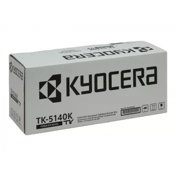 Cartucho de tóner KYOCERA TK-5140K 1 ud. original negro