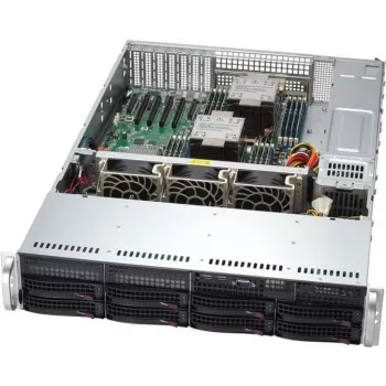 Servidor barebone Supermicro SYS-621P-TRT Intel C741 LGA 4677 (Socket E) Rack (2U) Plata (SYS-621P-TRT)
