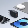 Baseus P10111404113-00 Cube USB-C / USB-A 30W fuente de alimentación Negro
