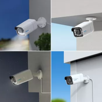 Cámara de vigilancia IP Reolink P430 4K (8 MP, 3840×2160, 25 fps, zoom óptico 5x, PoE, IP67, microSD hasta 256 GB)