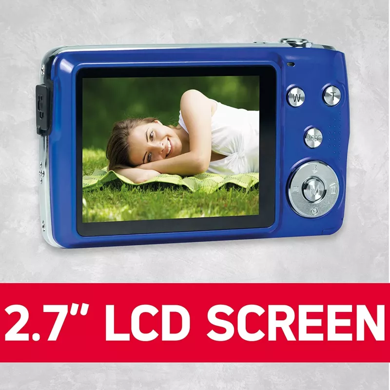 Agfa Photo DC8200 Azul + Funda + tarjeta SD 16 GB