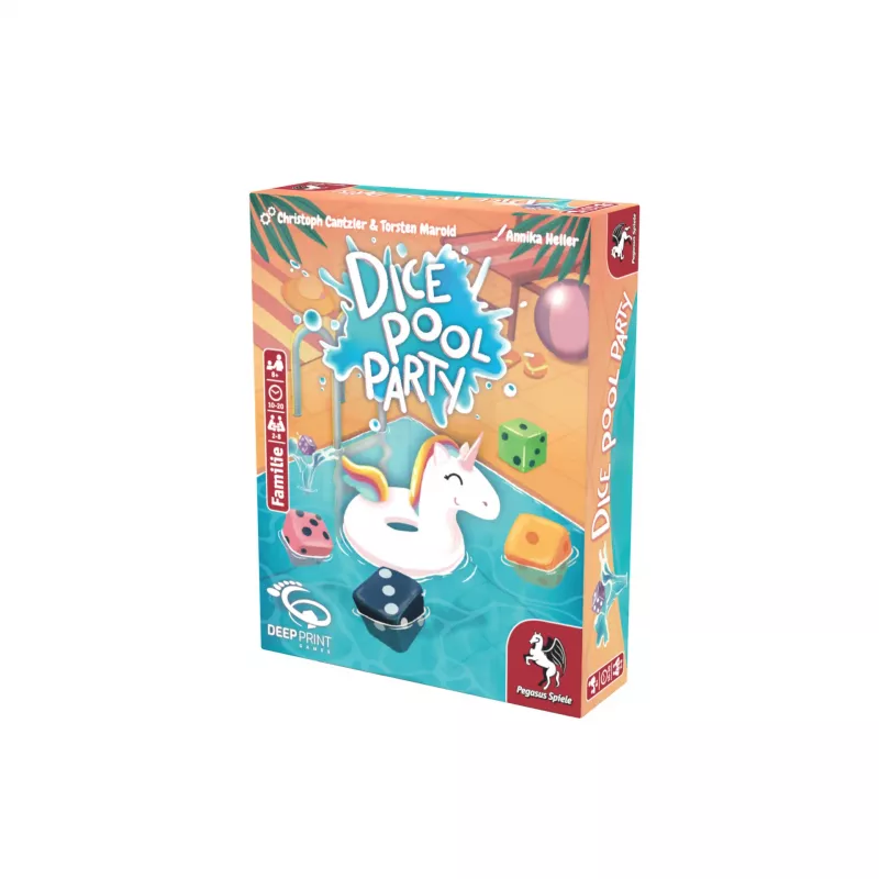 Deep Print Games: Dice Pool Party, juego de dados