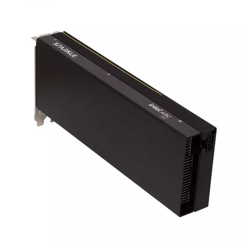 Tarjeta gráfica Sparkle B60 Pro 24 GB Intel Arc, 2400 MHz, GDDR6 192-Bit, refrigeración pasiva, PCIe 5.0 x8, 4× DisplayPort 2.1