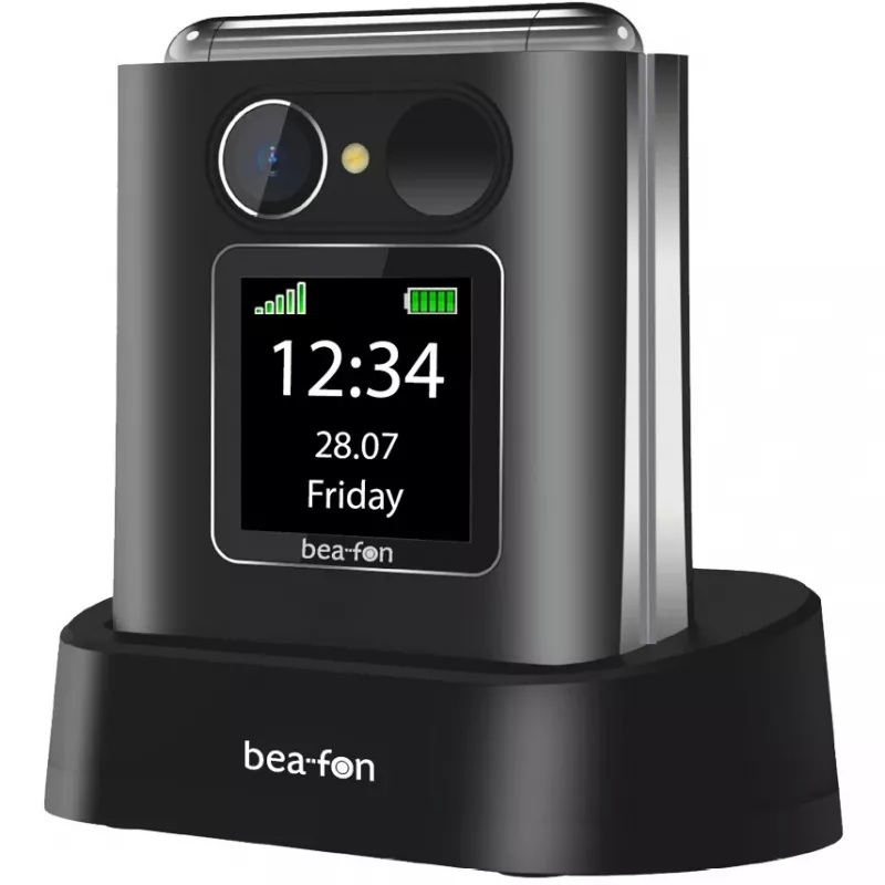 Teléfono móvil Bea-fon Fold 10 LTE, negro