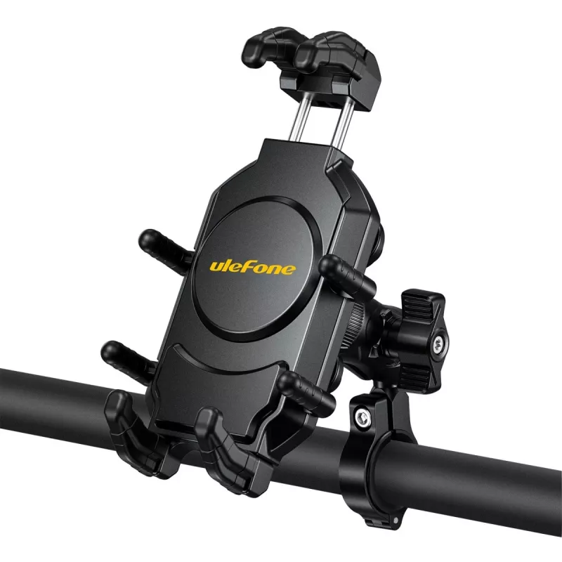 Soporte pasivo UleFone Armor Mount Pro para teléfonos móviles — soporte, para bicicleta y patinete, negro