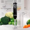 Batidora Maestro MR-511 — 500 W, 2 velocidades, impulso, turbo, recipiente desmontable de 900 ml, cuchillas de acero inoxidable, negro