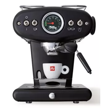 Máquina illy X1 Anniversary para café molido y cápsulas E.S.E. (negra)