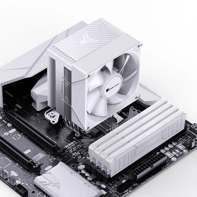 Jonsbo CR-1400 EVO Color disipador de aire para CPU, 92 mm, blanco