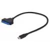 Gembird AUS3-03 cable USB 0,2 m USB 3.0 adaptador USB-C negro