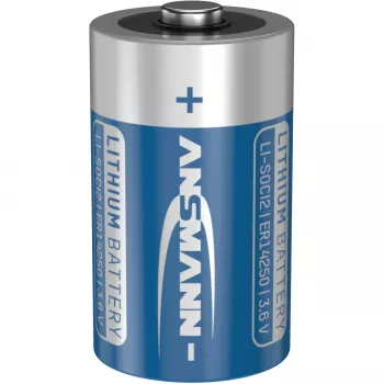 Pila ANSMANN ER14250 Litio-tionilcloruro 3,6V 1/2AA