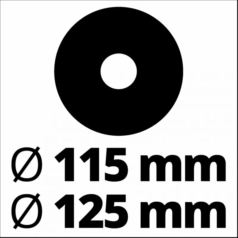 Einhell TS 115/125 Soporte de corte para amoladoras angulares (discos de 115 mm y 125 mm)