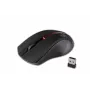 Ratón óptico inalámbrico Rebeltec GALAXY negro/rojo interfaz