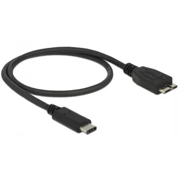 Cable USB DeLOCK 0,5 m USB3.1 C - MicroUSB3.1 B