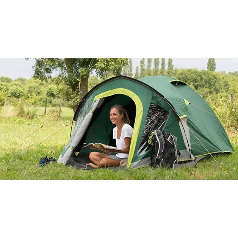 Tienda de campaña tipo cúpula Coleman Kobuk Valley 3 Plus