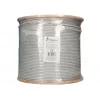 Cable de red Extralink par trenzado CAT6A FTP (F/FTP) V2 interior 500M gris